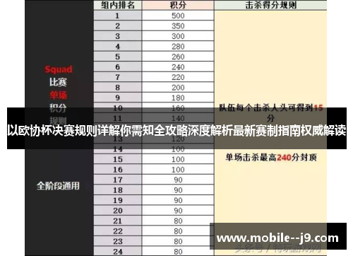 以欧协杯决赛规则详解你需知全攻略深度解析最新赛制指南权威解读