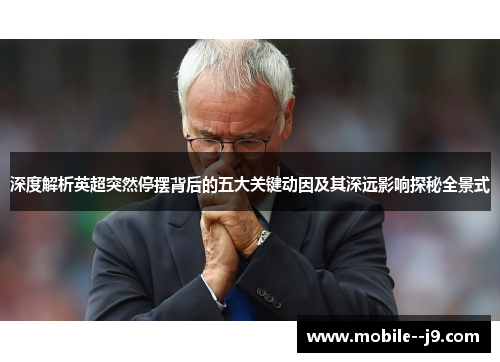 深度解析英超突然停摆背后的五大关键动因及其深远影响探秘全景式